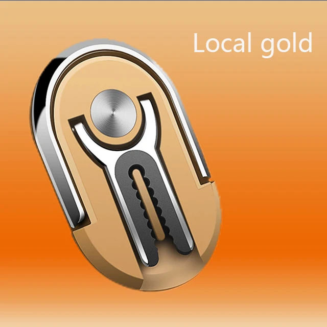 gold Автомобильный кронштейн для телефона, подставка, вращающийся на 360 градусов, магнитный автомобильный держатель для телефона, автомобильные аксессуары для дома и автомобиля - Цвет: gold