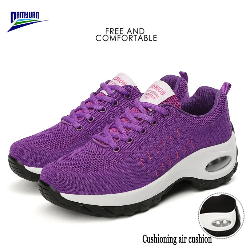 Damyuan/обувь на плоской подошве Женские мягкие дышащие лоферы Zapatos De Mujer летние