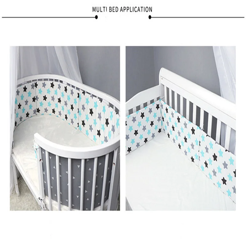 Crib Bumper Baby Crib Bumper Chichonera Cot Protector for Infant