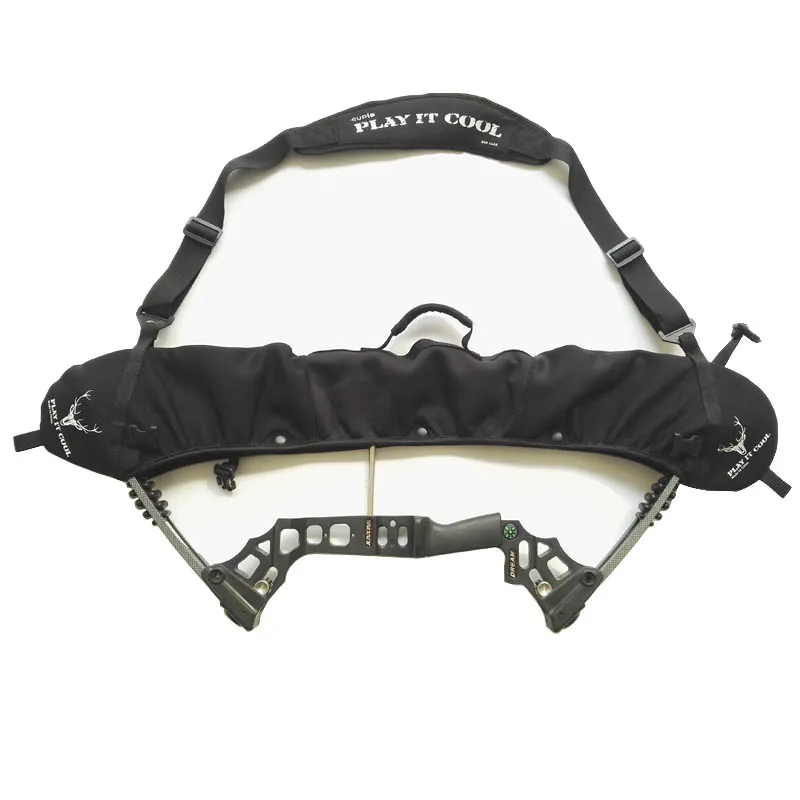 2030 Inch Compound Bow Bag Case Waterproof Archery Carrier Sling Bag