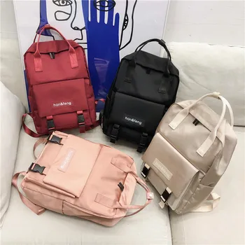 

Fashion Teenage Kids School Bag Women Girl Backpack Large Capacity Waterproof Child Schoolbag Children Bagpack Rucksack Backbag