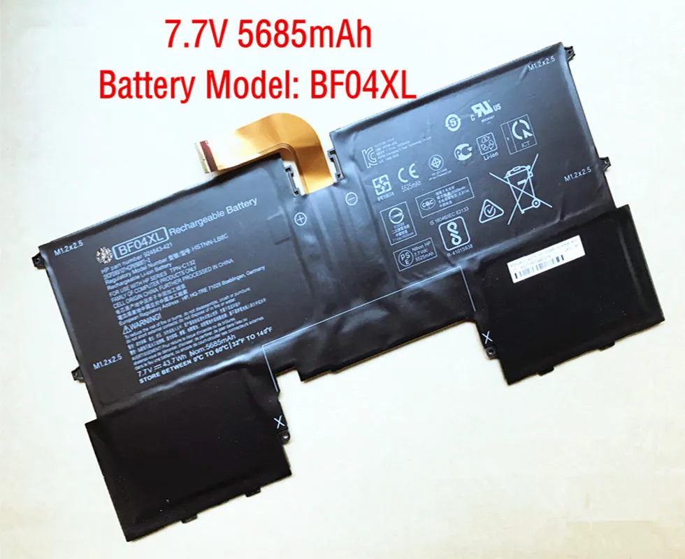 7,7 V 43.7Wh BF04XL Батарея для hp призрак 13-V115TU Y8J11PA TPN-C132 924843-421 HSTNN-LB8C HQ-TRE71025