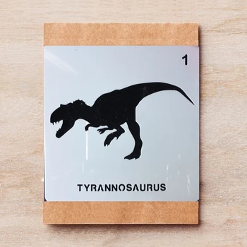 

5*5inch Dinosaur Tyrannosaurus Jurassic DIY Layering Stencils Painting Scrapbook Coloring Embossing Album Decorative Template