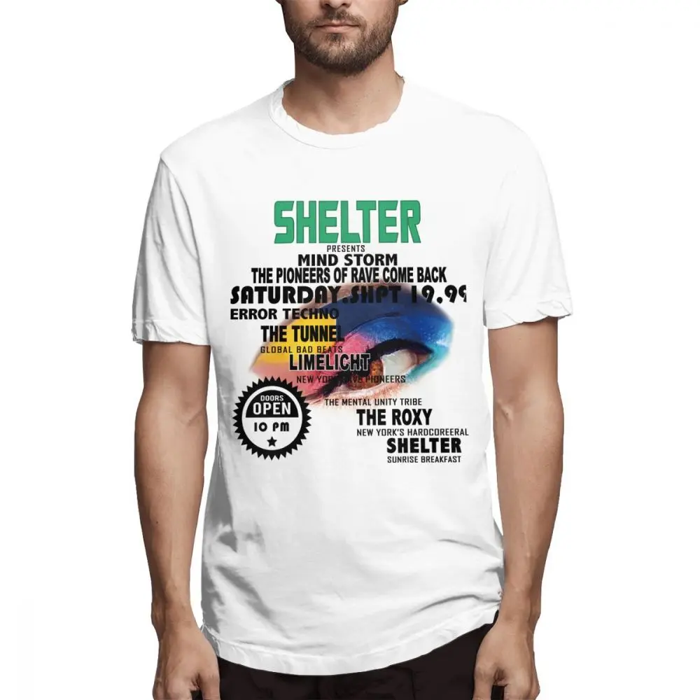 

Blue T shirt Eye To Eye Shelter Letter Out Men's Short Sleeve T-shirt Overside Tee shirt 100 Cotton print tshirt