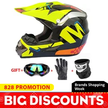 Motorcycle Helmet Full Face Casco Moto Off Road Helmet ATV Dirt Bike Downhill MTB DH Capacete