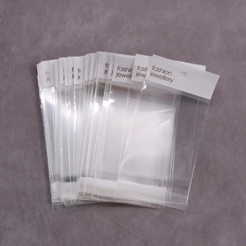 Jewelry Plastic Bags Packaging  Transparent Bags Jewellery