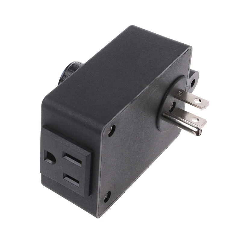 

Drop Shipping AC 120V 5A Fan Variable Speed Controller Electric Motor Rheostat for Hydroponics