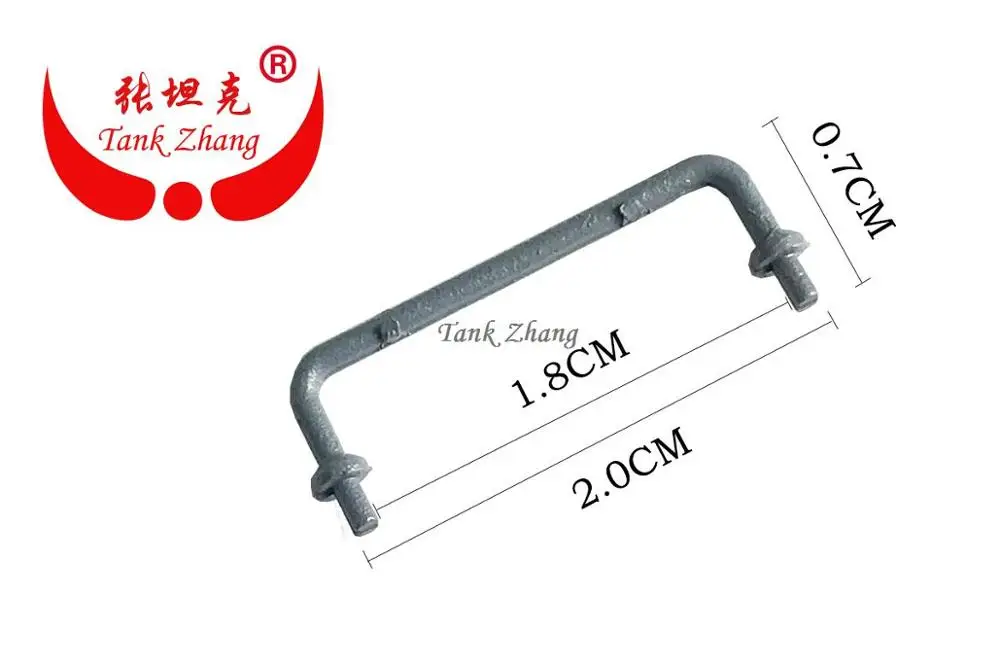 HENG LONG 3818 RC tank German tiger I 1/16 spare part No.18-046 Tank surface handle | Игрушки и хобби