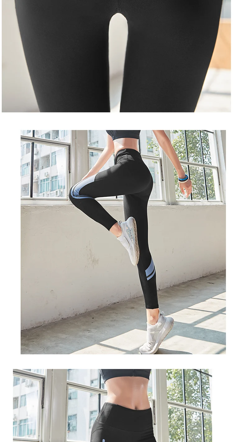 Штаны для йоги, S-XL размера плюс, леггинсы для спорта, женские леггинсы для фитнеса, тонкие тянущиеся лосины для бега, женские леггинсы, спортивная одежда