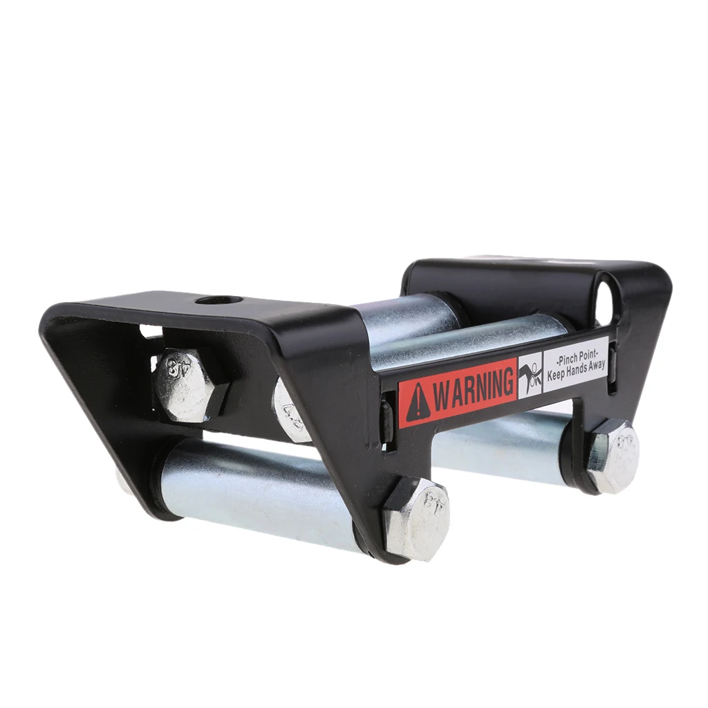 

Winch Wire Rope Roller Fairlead Cable Lead Guide for 3500-lb ATV/UTV Winches