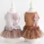 Ball Star Rabbit Dog Dress Pet Products Summer 100% Cotton Clothing For Dogs Chihuahua Teddy Pet Puppy Одежда Для собак 2020