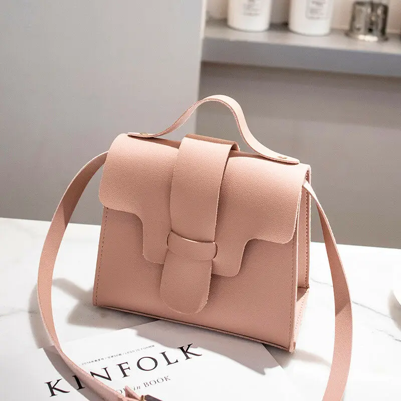 Местная Стоковая женская сумка-мессенджер Милая дикая версия наплечной сумки маленькая квадратная сумка тренд мини женская сумка - Цвет: Розовый