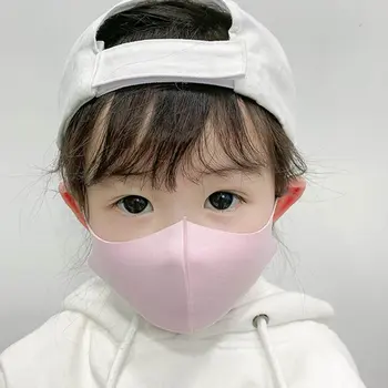 

10pcs Three-dimensional thick protective mask breathable children's mask mouth mask anti dust proof flu face masks for child