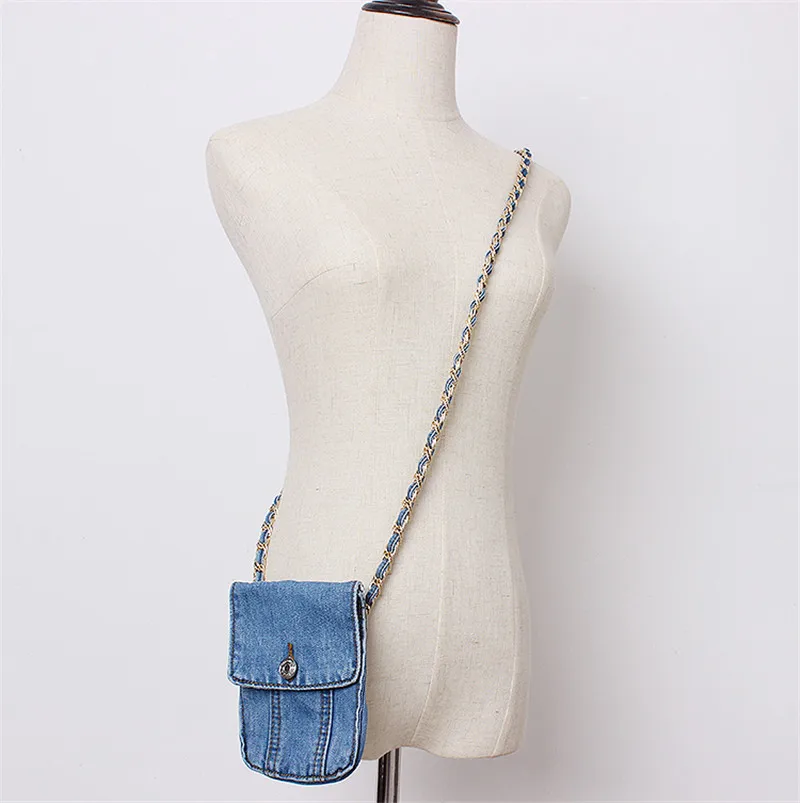 Mihaivina INS поясная сумка для женщин джинсовая поясная сумка с цепочкой на ремне сумка в стиле хип-хоп поясная сумка женская сумка на ремне