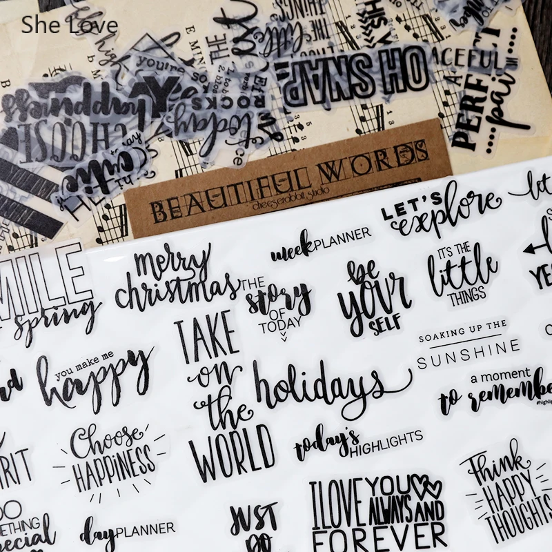 

She Love 90Pcs/lot Newspaper Letter Paper Sticker Vellum Decorative Stickers For Scrapbooking DIY Paper Card Making Crafts