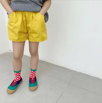 

2020 New Arrival Girls Boys Cotton Shorts Summer Kids Shorts 2-7 years QA646