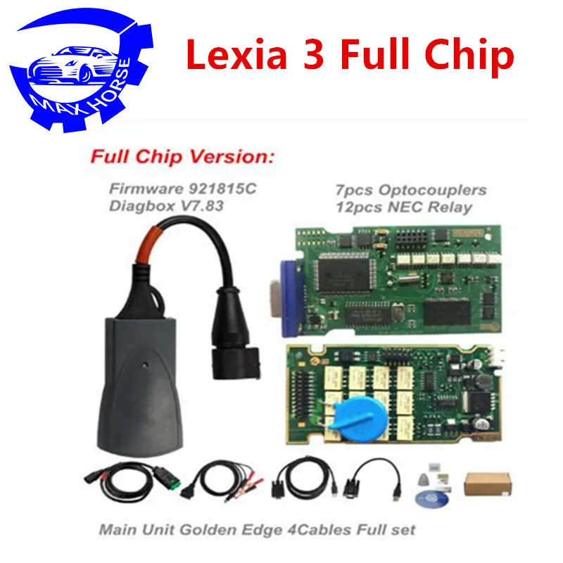 Lexia3 PP2000 PSA XS Evolution Diagbox V7.83 Lexia для Citroen/Peugeot Super ссылка на прошивку 921815C|Программаторы