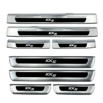 

Car accessories 304 stainless steel Internal External Scuff Plate / Door Sill for 2016-2017 new KIA Sportage KX5 car styling