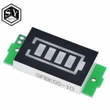 1S 2S 3S 4S одиночный индикатор емкости литиевой батареи 3,7 V синий дисплей тестер мощности литий-ионной батареи для электромобиля 4,2 V