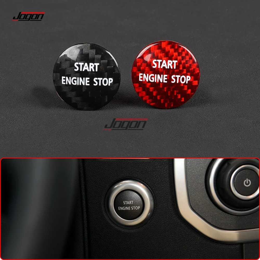 Car Engine Start Stop Button Cover Sticker For Land Rover Discovery Range Rover Sport Ignition