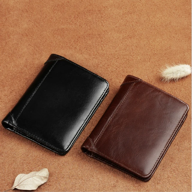 Grey Lightweight Waterproof Foldable Plain Pu Leather Wallet With 8 Slot  For Mens at Best Price in Gopalganj | Nk Trader