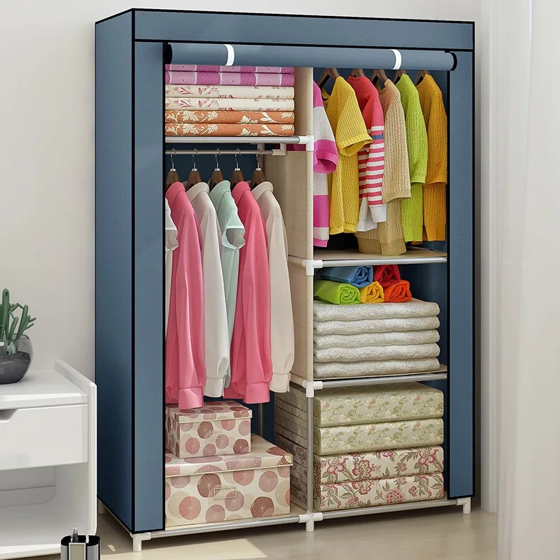 Large Capacity Non-woven Cloth Wardrobe Folding Portable DIY Wardrobe Clothes Storage Cabinet Closet Home Furniture Large Capacity Non-woven Cloth Wardrobe Folding Portable DIY Wardrobe Clothes Storage Cabinet Closet Home Furniture