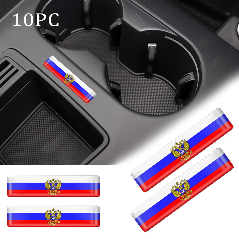 4/10 шт. 3D стайлинга автомобилей эпоксидной смолы Российская Федерация Орел