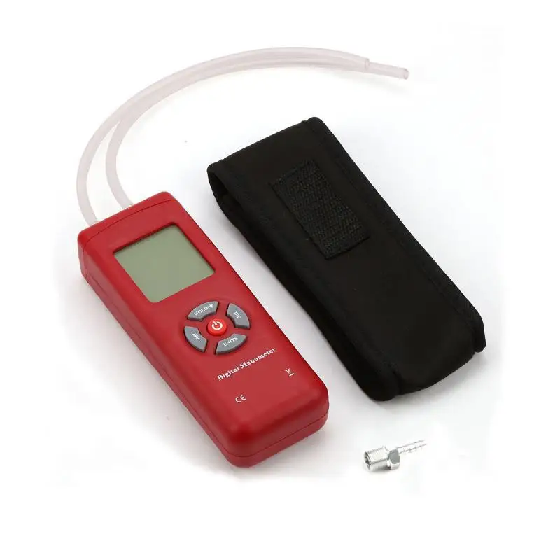 Digital Manometer Air Pressure Meter Pressure Gauges Handheld U Type Differential Pressure Meter