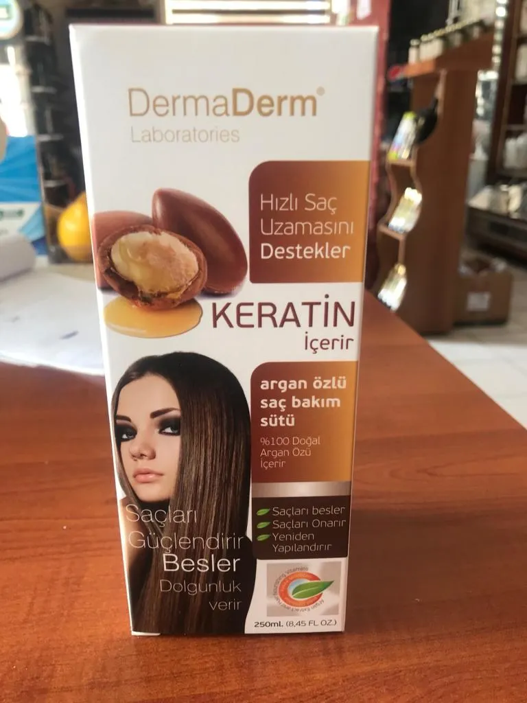 Dermaderm Argan Essence молочко для ухода за волосами