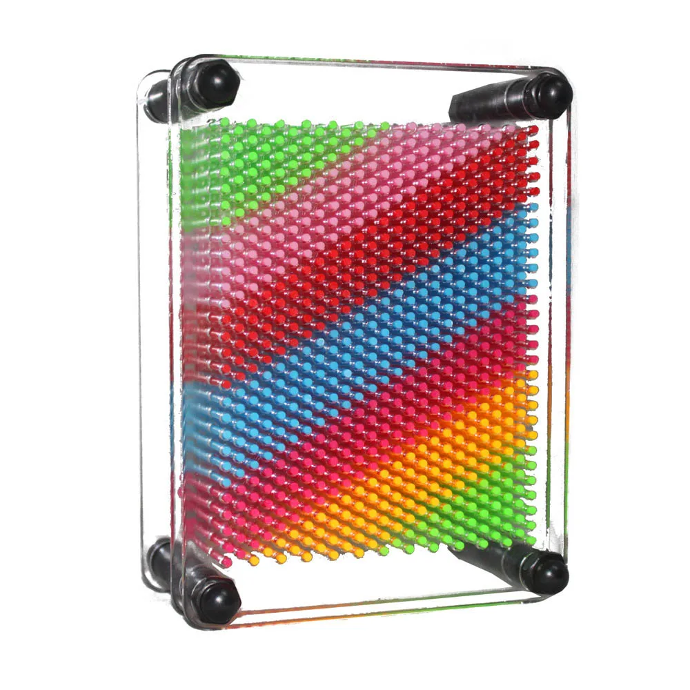 1 шт. 3D клон булавка искусство пластиковая игрушка забавная игра Pinart 3D в форме копии булавка искусство Shoumo красочная игла ребенок получить лицо Пальмовая модель - Цвет: Многоцветный