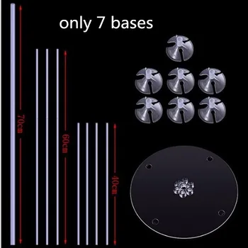 

001 bases para globos 1set Balloons Column Base Holder With Cup Table Floating Stand For Wedding Birthday Party Table Balls