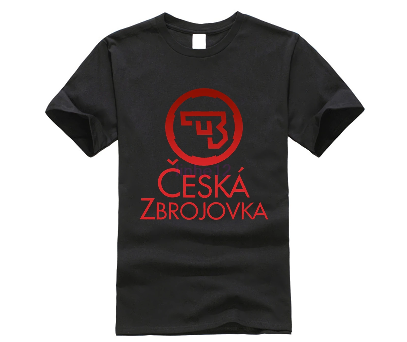 Черная футболка с логотипом Ceska Zbrojovka черная огнестрельного оружия новинка CZ США