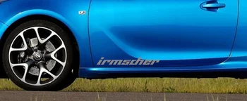 

For 2 x irmscher door, Decals Sticker Graphic *Colour Choice*