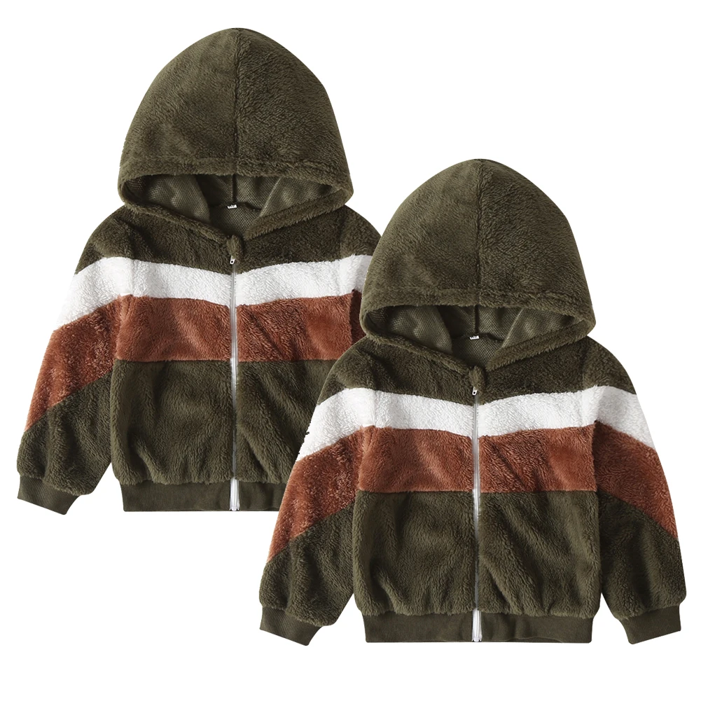 baby boy fluffy coat