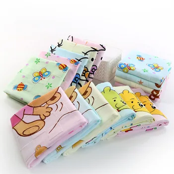 

Disney cartoon children baby gauze bath towel cotton double layer boy and girl pooh bear birthday gift 60x120cm