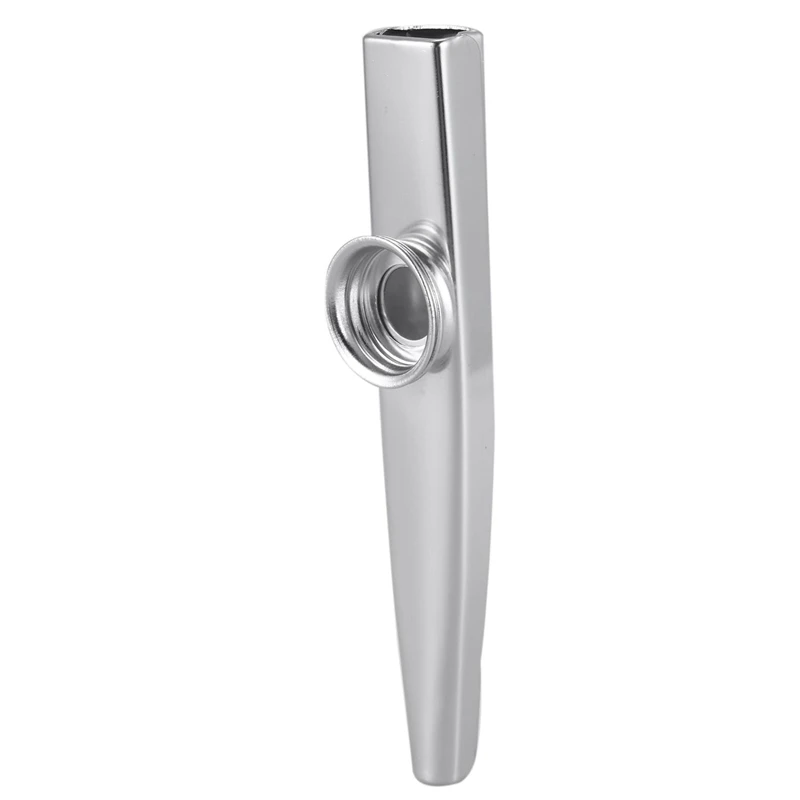 1 Набор деревянных kazoo s, изысканный инструмент, легко и веселиться для детей и людей, Hum Song& 1 шт. Серебряный kazoo алюминиевый сплав