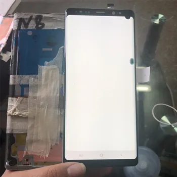 

6.3" Original SUPER AMOLED Display For SAMSUNG Galaxy NOTE 8 LCD N950 N950F Display Touch Screen Replacement Parts+two black dot