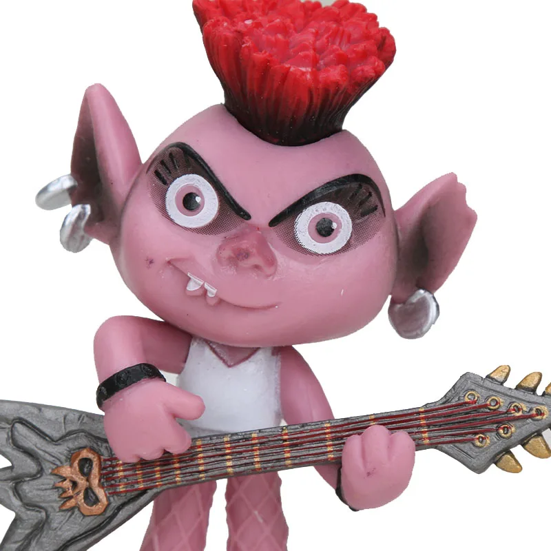 4 tipos 17cm trolls figura de ação brinquedos papoula ramo critter