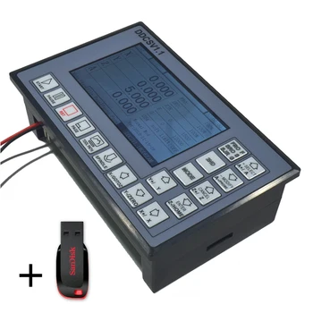 

CNC Control System USB 500 KHz 3 Axis Motion Controller TFT Linkage G Code ARM9 + FPGA Support USB Flash Drive Read @SD