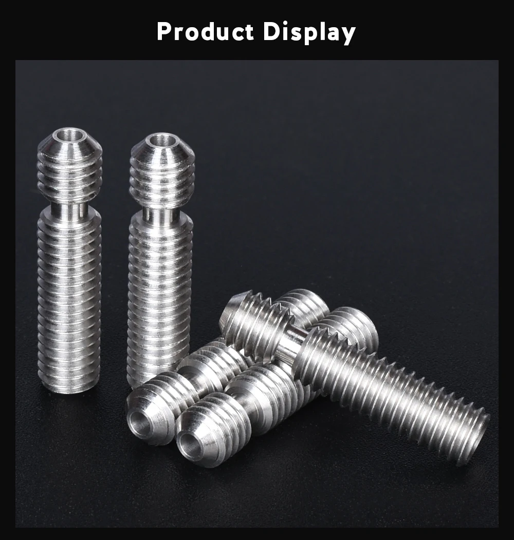 Высокое качество V5 прямого горла Тепловой разрыв MK8 1,75 мм Hotend для 3d принтеров части V5 экструдер j-головка подачи трубки все металлический блок