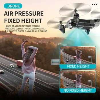 

CSJ S173 Mini Drone 2.4G WIFI FPV Drones RC Quadcopter With 4K HD Professional Camera Gesture Control Altitude Hold