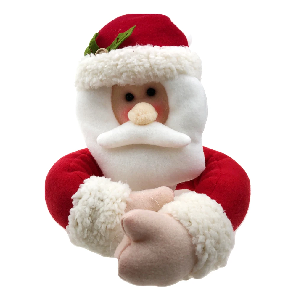 

Christmas Decorations Curtain Buckle Doll Window Xmas Tree Decor Santa Claus Snowman Reindeer Curtain Holder New Year Decor