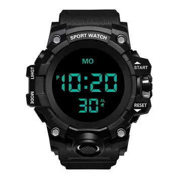 

HONHX Men's Sports Digital Watches Men Alarm Waterproof Watch Multifunction LED Back Light Digital Wristwatch Relogio Masculino