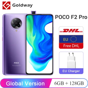 

Global Version Xiaomi POCO F2 Pro 6GB RAM 128GB ROM Pocophone Mobile Phone Snapdragon 865 64MP+20MP Cameras 6.67” 4700mAh NFC