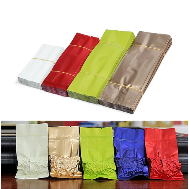 100pcs Pearl Film Bag Aluminum Foil Ziplock Bags Small Plastic Bags for  Jewelry Packaging Bag Reusable Zip Plastic Storage Pouch - AliExpress