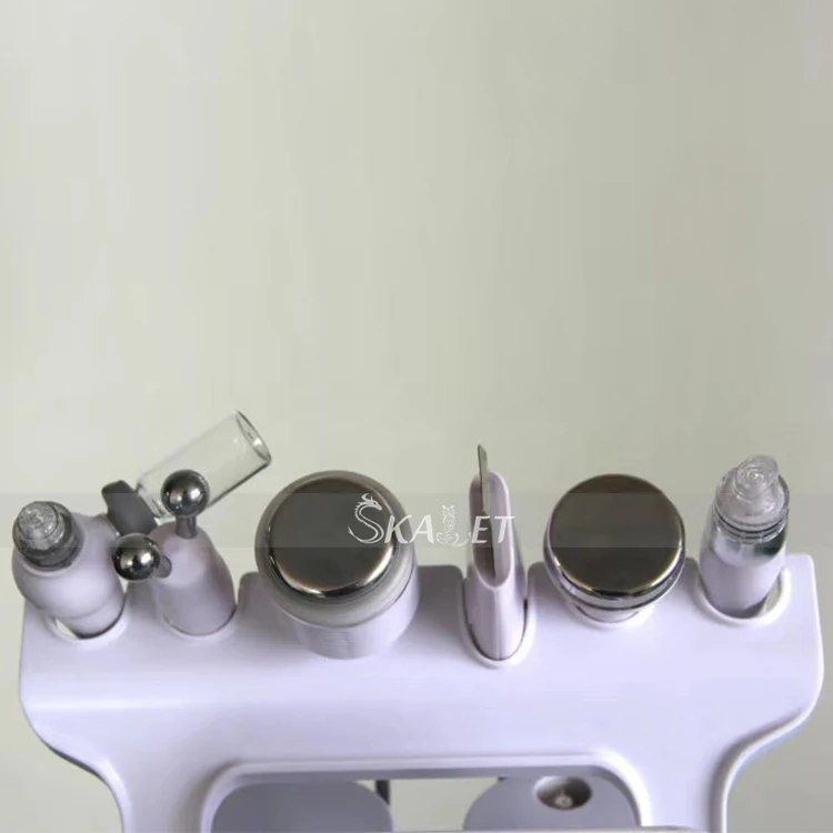 Newest 6 In 1 Diamond Dermabrasion Peeling Machine Water Oxygen Facial Whitening Hydrogen Oxygen Activated Beauty Device