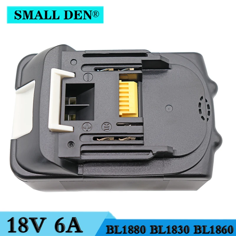 

18V 6Ah rechargeable lithium battery can replace BL1880 BL1860 BL1850 BL1830's 18V 6.0Ah general power tool battery