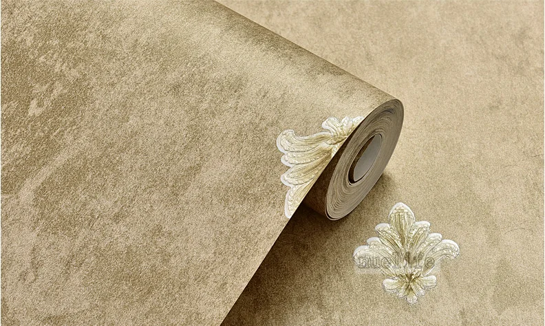 Винтажный пестрый американский стиль нетканые обои 3D greenembossed Простой Европейский спальня гостиная ТВ фон обои