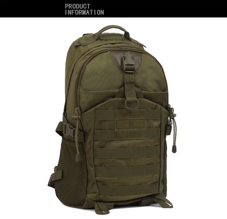 Waterproof 35L Tactical Camouflage Sprots Backpack Men's Travel Outdoor Military Male Mountaineering Hiking Climbing Camping Bag