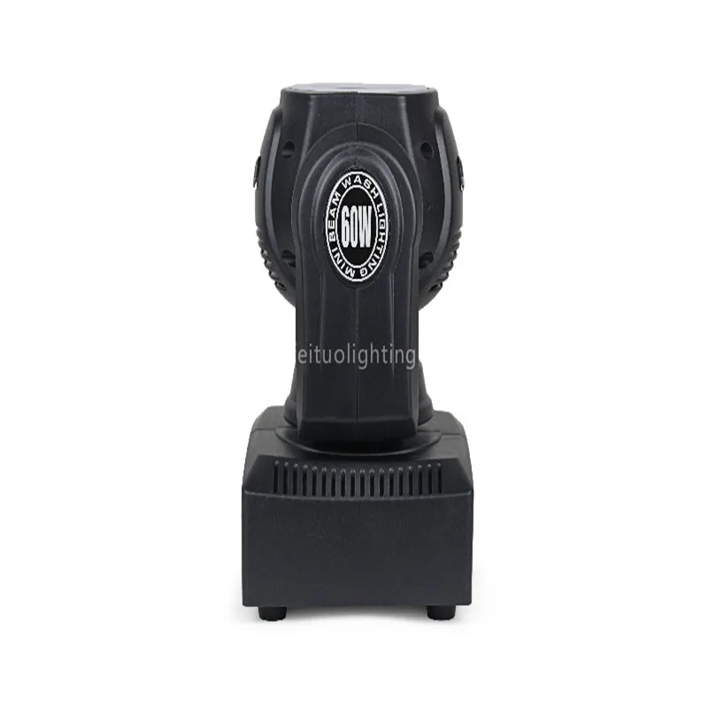 Профессиональное шоу светильник ing мини движущаяся головка 60 Вт cob wash rgbw dmx512 звуковой светильник dj disco 60 Вт Светодиодный луч движущаяся головка